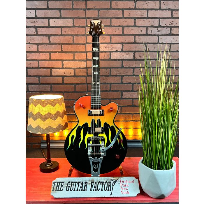 Epiphone flamekat top
