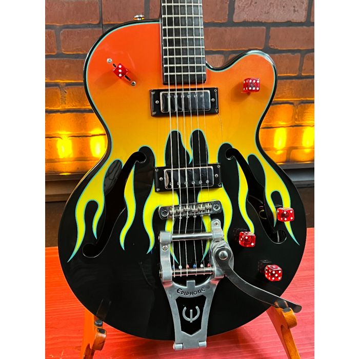 Epiphone flamekat hot sale