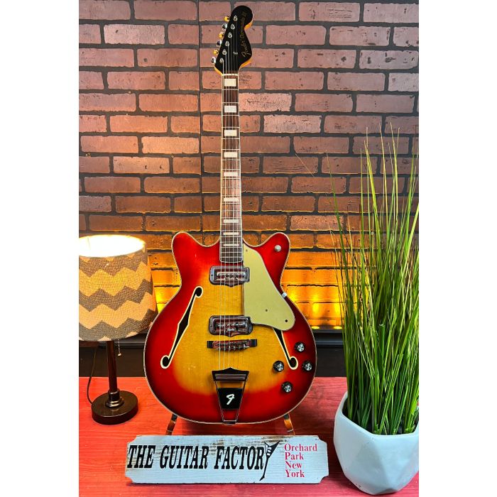 Fender coronado top left handed