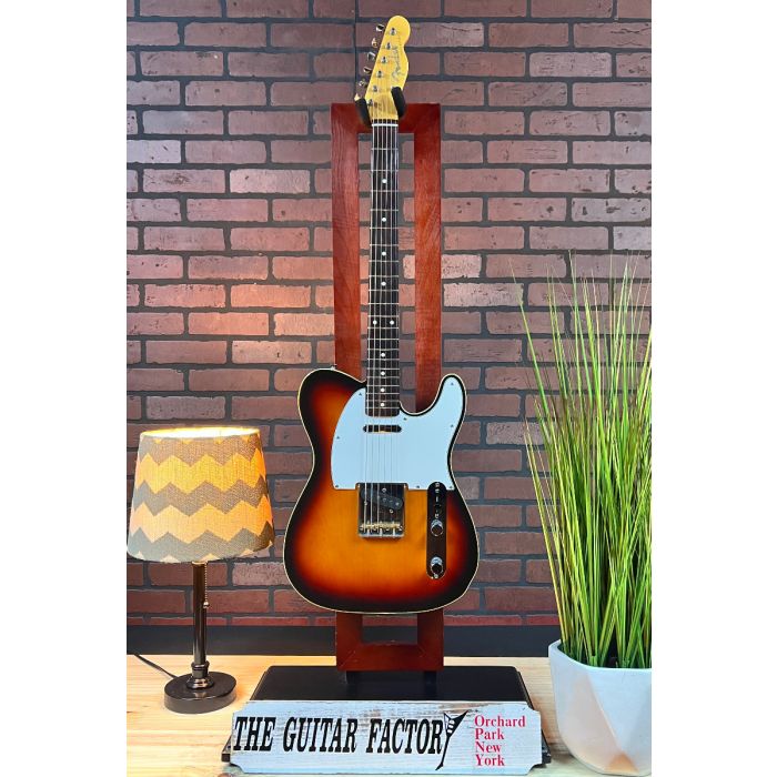 1985 Fender Telecaster 62 Reissue Electric Guitar Tobacco Sunburst Made