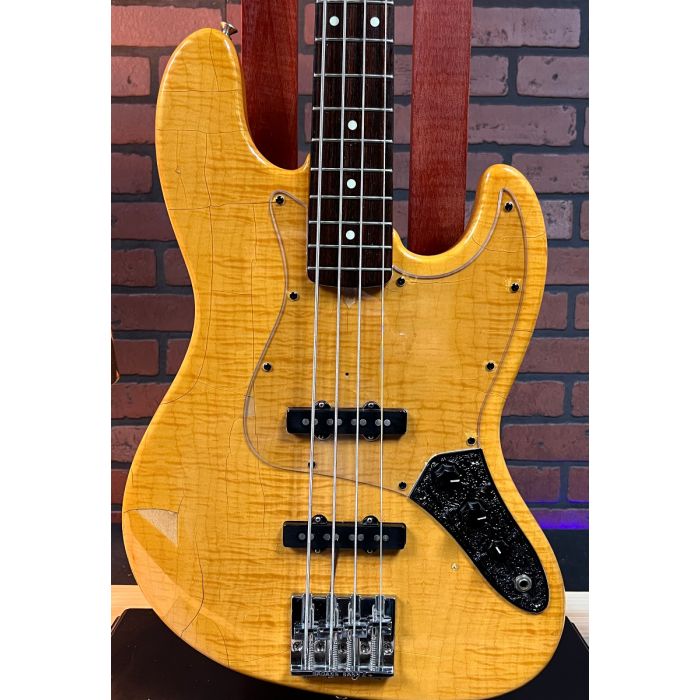 1995 Fender '62 Reissue Jazz Bass, Made in Japan (Foto Flame) "Modded