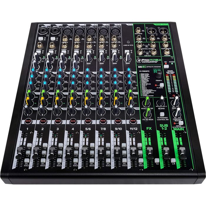 MACKIE ProFX12 12チャンネルミキサー ProFX12｜ProFX Series｜Digital Recording｜Mackie Japan