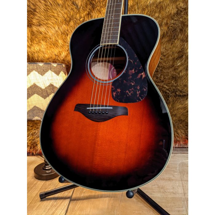 Yamaha FS720S TBS Folk Size Acoustic Guitar with Gig Bag SN0133