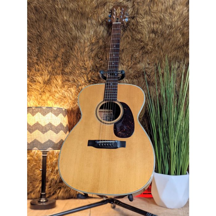 Alvarez Vintage 5014 Folk Size Acoustic Guitar w Zip Case made in Japan SN1006