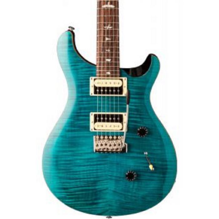 PRS Se Custom 24 Electric Guitar Sapphire w/ Black Back