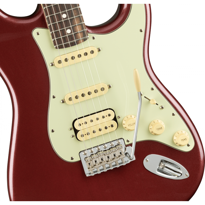 Fender American Performer Stratocaster HSS Electric Guitar. Rosewood FB,  Aubergine